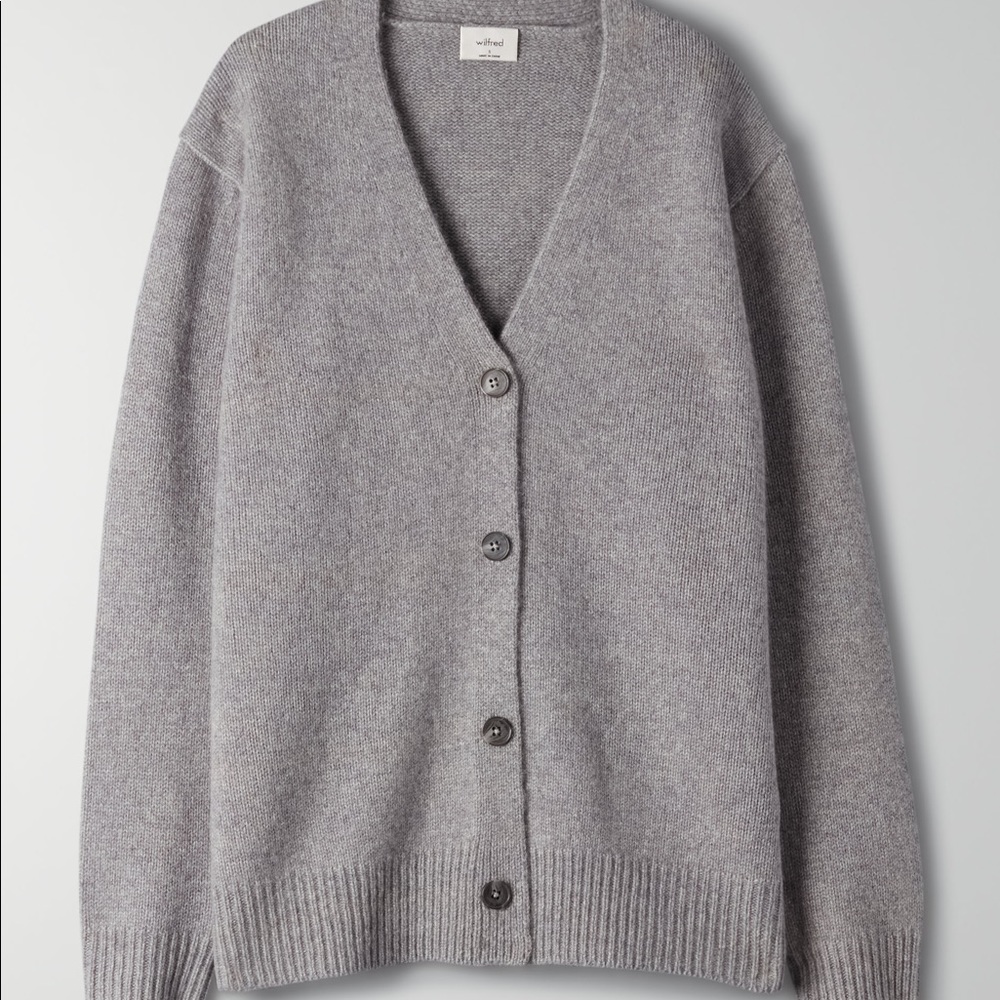 NWT Aritzia Wilfred Cashmere Cardigan